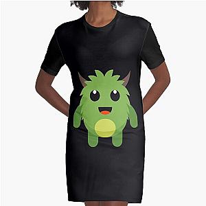 Bugsnax Characters Bugsnax Bunger Graphic T-Shirt Dress