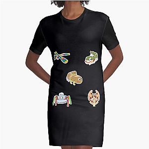 Bugsnax Best Of Bugsnax Pack For Fans Classic  Graphic T-Shirt Dress