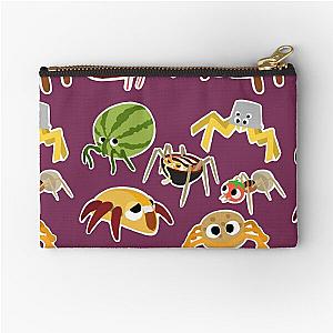 Bugsnax Pack Fan Art Bugs Snacks Pattern Bookbag Zipper Pouch