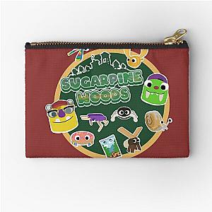 Sugarpine Woods Bugsnax Characters - Bugsnax Snax and Grumpus Zipper Pouch