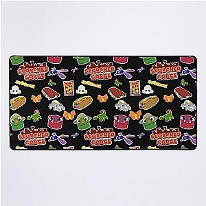 Bugsnax Fan Art Scorched Gorge Bookbag  Desk Mat