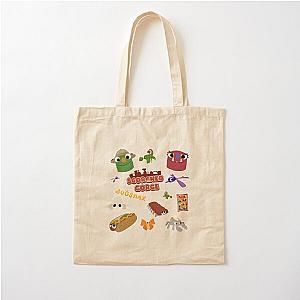 Bugsnax Fan Art  Scorched Gorge  Cotton Tote Bag