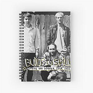 men of Built To Spill Sppring and summer Tour Live 2022 Spiral Notebook