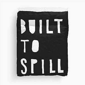 white logo Built To Spill Keep It Like A Secret Tour Live 2021 Duvet Cover