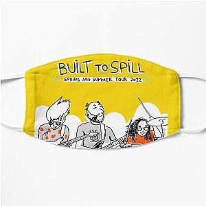 Built To Spill Sppring and summer Tour Live 2022 Flat Mask