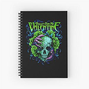 Vintage Retro Bones Valentine Green Gifts Best Men Spiral Notebook