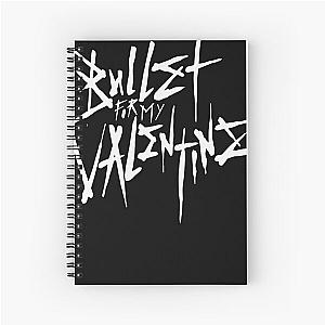 HD Music Bullet-For-My-Valentine Video  Spiral Notebook