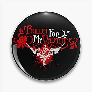 best selling logo heavy metal band bullet for my valentine Pin