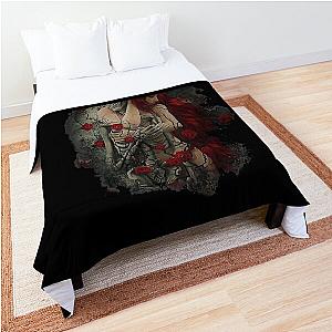 Bullet For My Valentine Skull Red Eyes Comforter