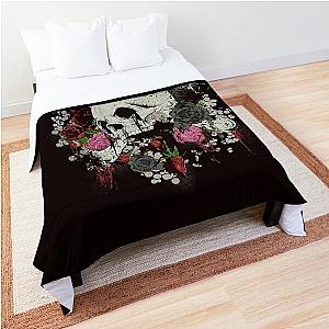 Bullet for My Valentine Skull and Roses Comforter