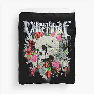 Bullet for My Valentine Skull and Roses Gift Men Duvet Cover