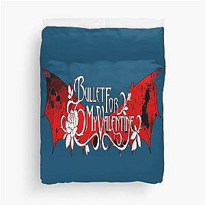 logo bullet for my valentine art   Duvet Cover