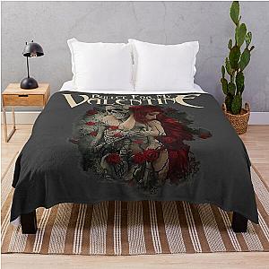 Bullet For My Valentine Skull Red Eyes Throw Blanket