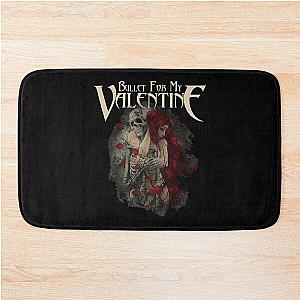 Bullet For My Valentine Skull Red Eyes Bath Mat