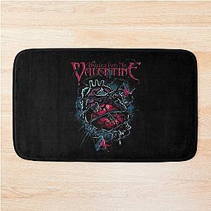 Music Vintage Retro Bullet For My Valentine Skull Red Eyes Sweatshirt Love You Fans Bath Mat