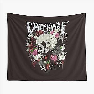 Bullet for My Valentine Skull and Roses Tapestry