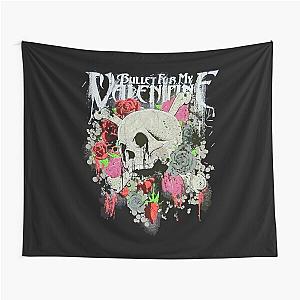 Bullet for My Valentine Skull and Roses Gift Men Tapestry