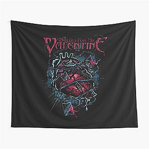 Music Vintage Retro Bullet For My Valentine Skull Red Eyes Sweatshirt Love You Fans Tapestry