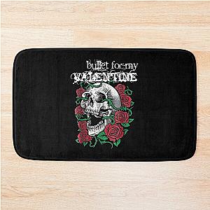 Bullet For My Valentine - Skull and Roses  Bath Mat