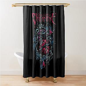 Music Vintage Retro Bullet For My Valentine Skull Red Eyes Sweatshirt Love You Fans Shower Curtain