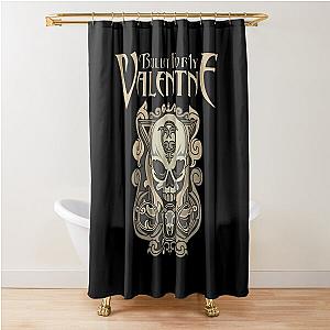 Bullet For My Valentine Design Retro Wave Shower Curtain