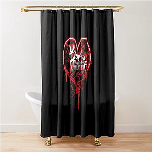 best logo bullet for my valentine band Shower Curtain