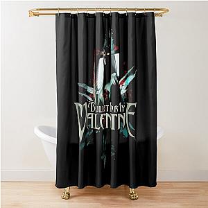 Scream Aim Fire  For My Valentine Gift Fan Shower Curtain