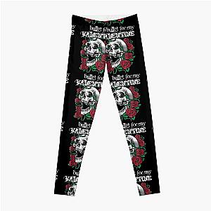 Bullet For My Valentine - Skull and Roses  Leggings