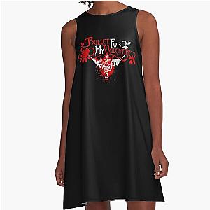 best selling logo heavy metal band bullet for my valentine A-Line Dress