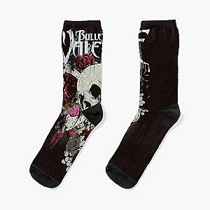 Bullet for My Valentine Skull and Roses Socks