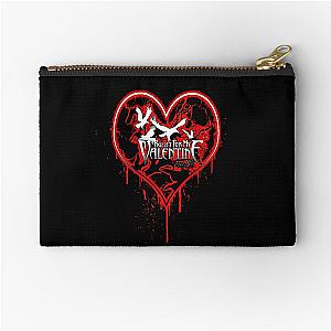 best logo bullet for my valentine band Zipper Pouch