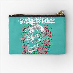 Bullet For My Valentine - Skull and Roses  Zipper Pouch