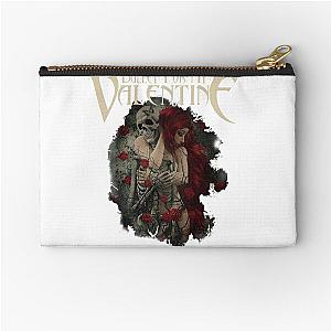 Bullet For My Valentine Skull Red Eyes Sweatshirt Zipper Pouch