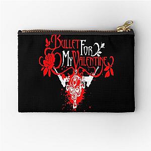 logo bullet for my valentine band Zipper Pouch