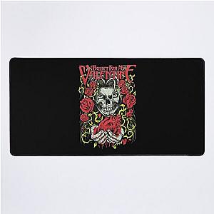 Bullet For My Valentine Roses And Heart Black Gift Desk Mat