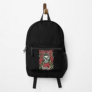 Bullet For My Valentine Roses And Heart Black Gift Backpack