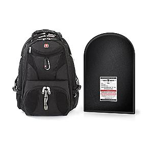 Bulletproof Backpack - Tuffybacks SwissGear Scansmart Backpack