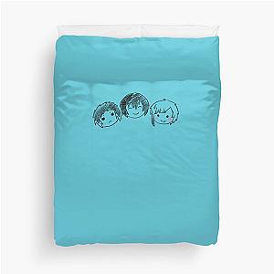 wan! akutagawa dazai atsushi drawn by kyoka Sticker Duvet Cover