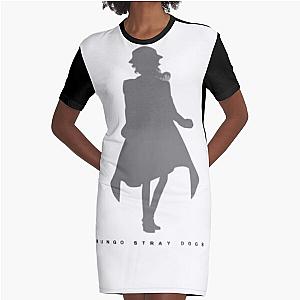 Dazai Osamu Stray Dogs Graphic T-Shirt Dress