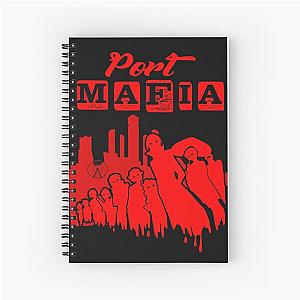 Bungou Stray Dogs Port Mafia  Spiral Notebook