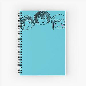 wan! akutagawa dazai atsushi drawn by kyoka Sticker Spiral Notebook