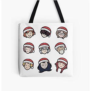 Bungou Stray Dogs - Christmas Party! - American Guild All Over Print Tote Bag