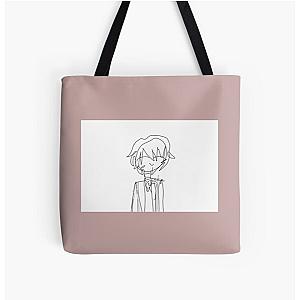 paint dazai All Over Print Tote Bag