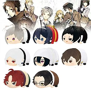 Anime Bungou Stray Dogs Dead Apple Stuffed Mochi Mascot Doll Keychains