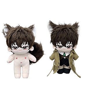 20cm Dazai Osamu Bungo Stray Dogs Clothes Dress Up Plush