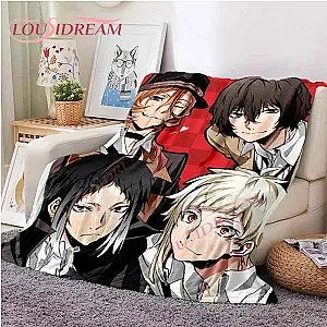 Bungo Stray Dogs Cartoon Anime Print Blanket