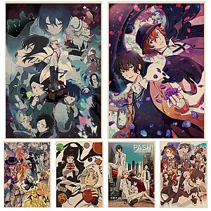 Bungo Stray Dogs Japanese Anime  Art Poster