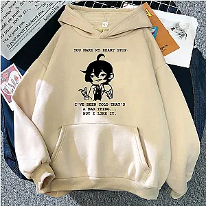 Anime Bungou Stray Dogs Osamu Dazai You Make My Heart Stop Vintage Sweatshirts