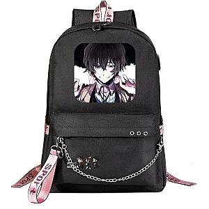 Anime Bungo Stray Dogs Dazai Osamu Anime Print Backpack