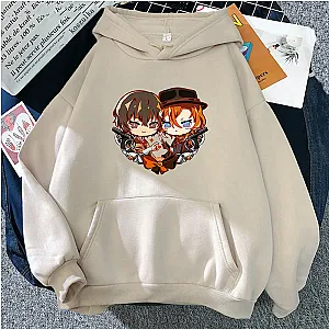 Bungou Stray Dogs Soukoku Heart Anime Unisex Sweatshirt